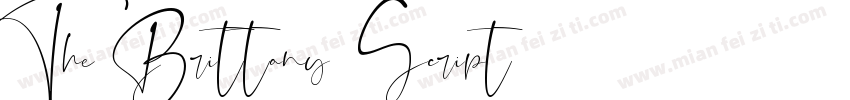 The Brittany Script字体转换